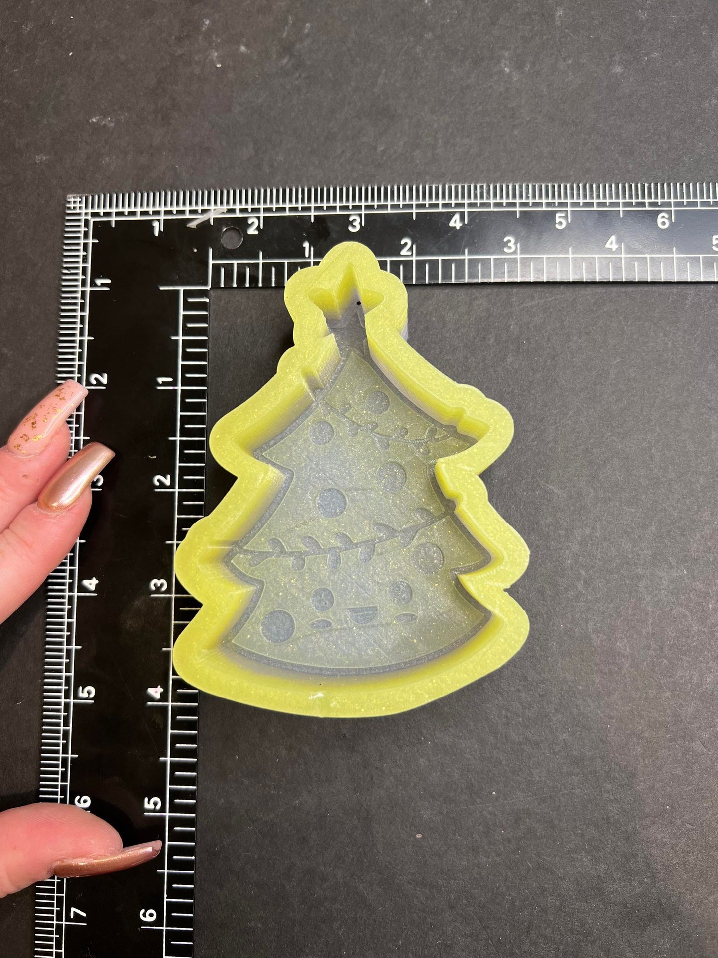 Cute Smiling Tree Silicone Mold