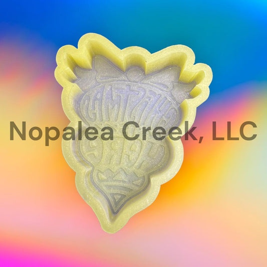 Christmas is Here Silicone Mold