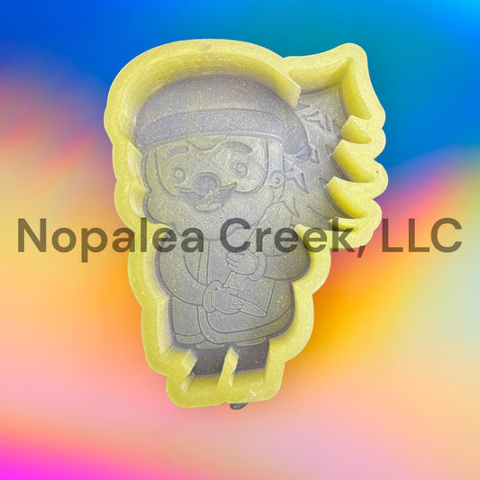 Lumberjack Santa Silicone Mold