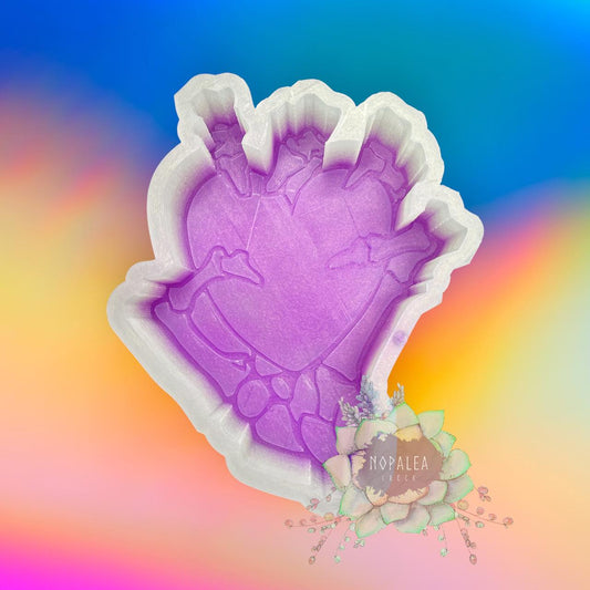Heart Crusher Skelly Silicone Mold