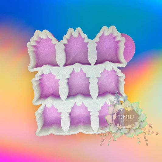 (B1604) Cow Rug - WAX MELT MOLD