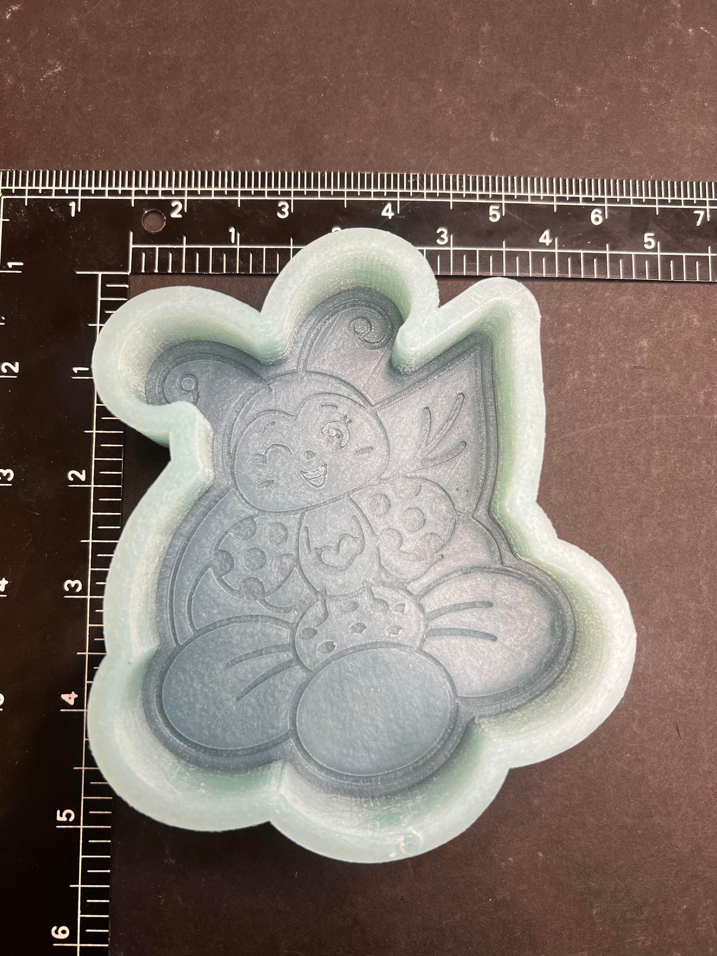 Lovely Ladybug & Flower Silicone Mold