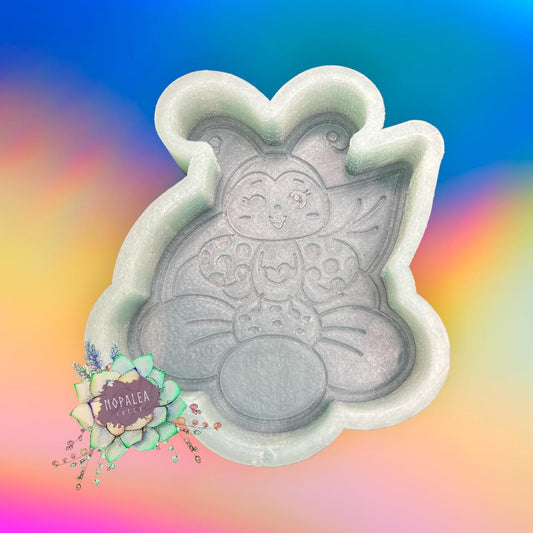 Lovely Ladybug & Flower Silicone Mold