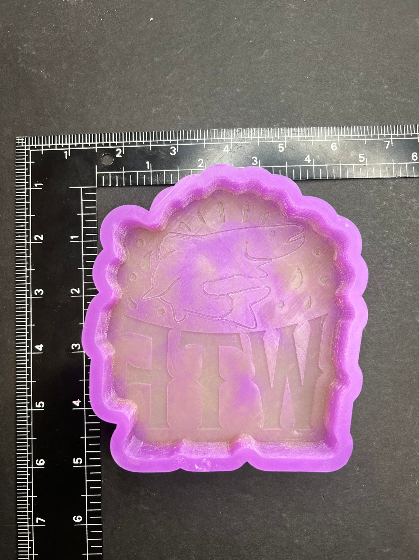 Where's the Fish Silicone Mold