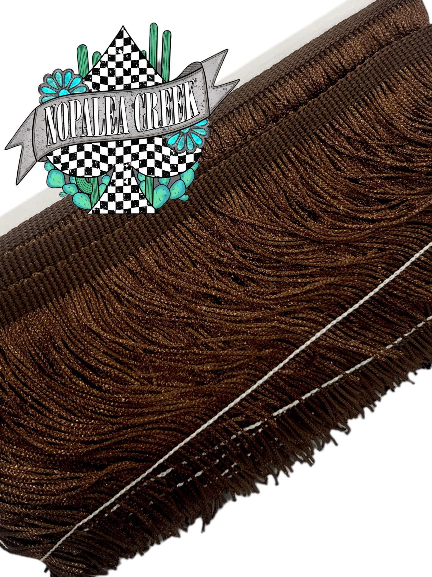 Chocolate 4" Fringe