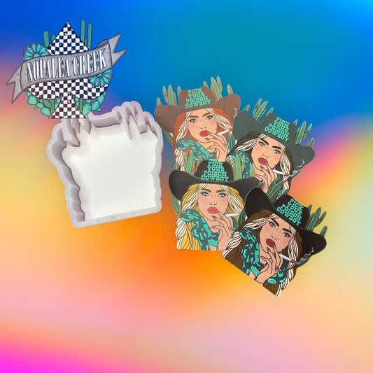 Pick Your Poison Cardstock Silicone Mold