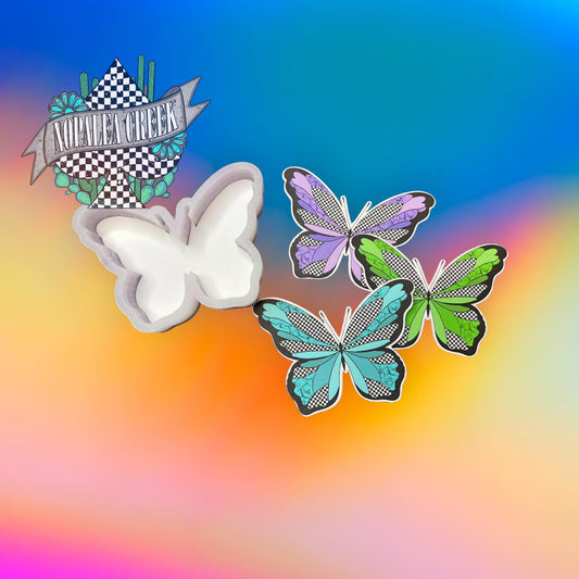 Punchy.Butterfly Cardstock Silicone Mold