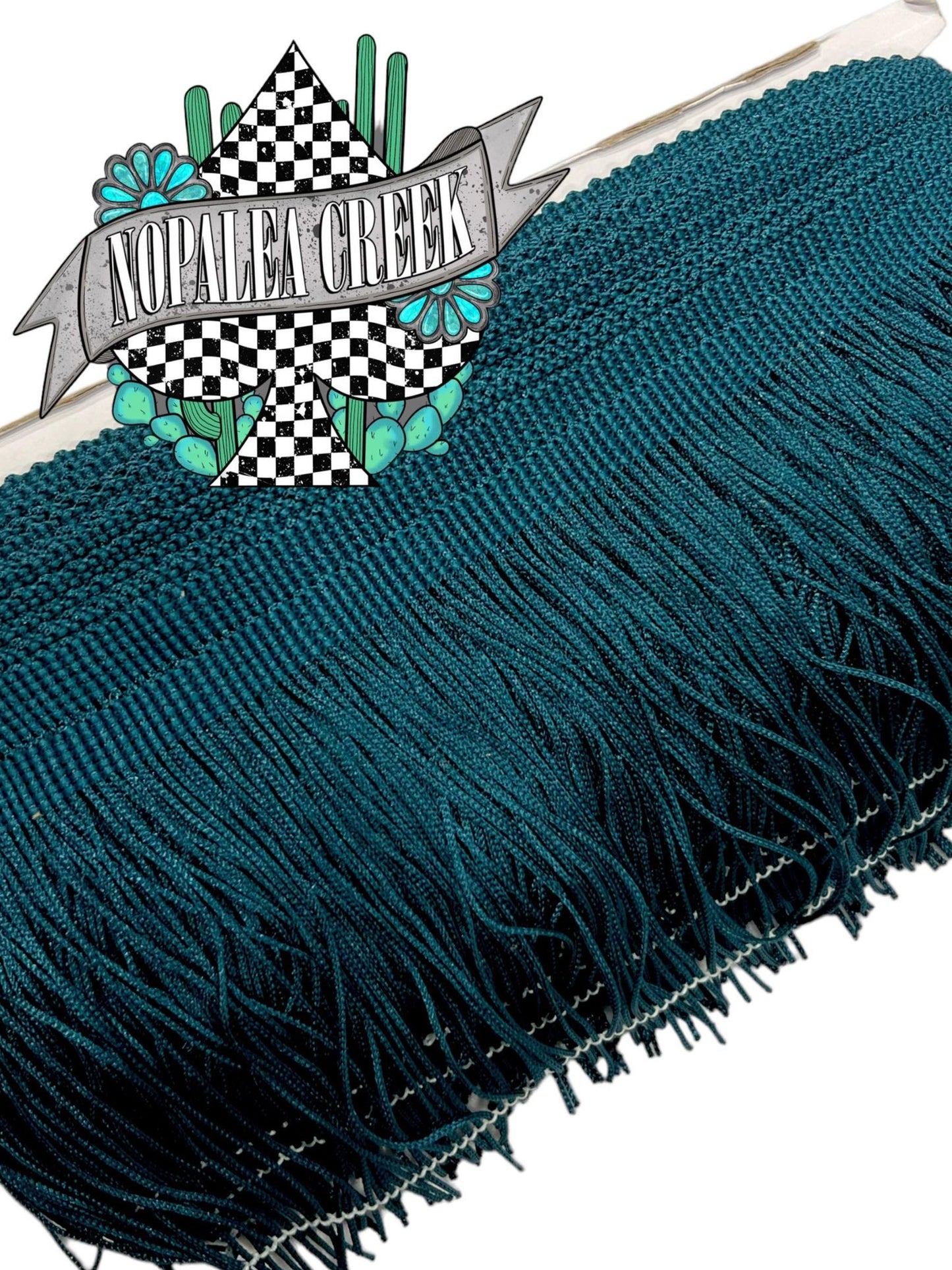 Dark Teal 4" Fringe