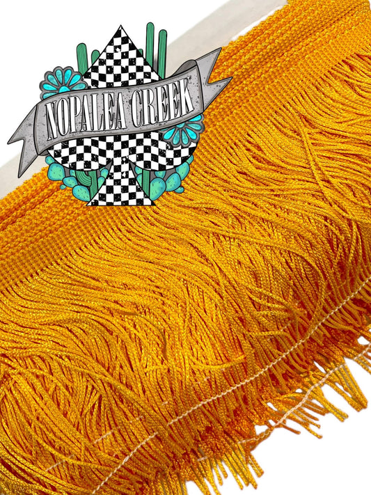 Butterscotch Gold 4" Fringe