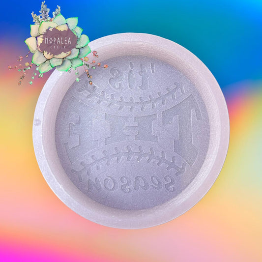 Tis' Season Baseball Silicone Mold