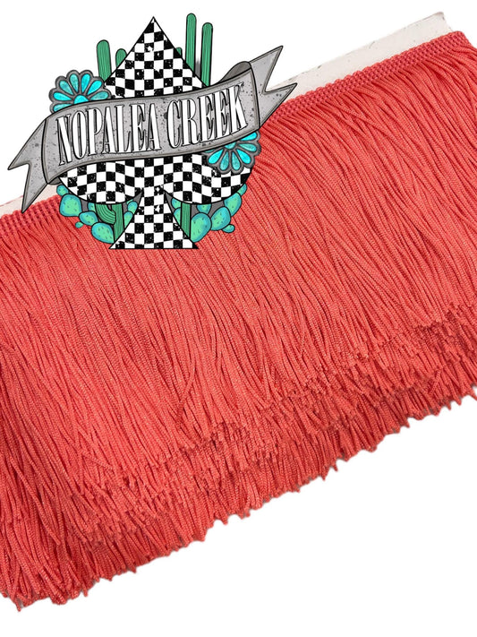 Salmon 4" Fringe