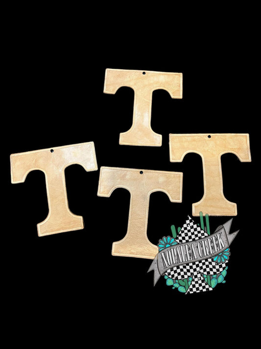 Tennessee.T Leather Charm (SET OF 4)