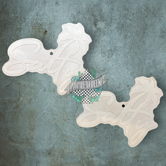 Salty Palms Leather Charms (SET OF 4)