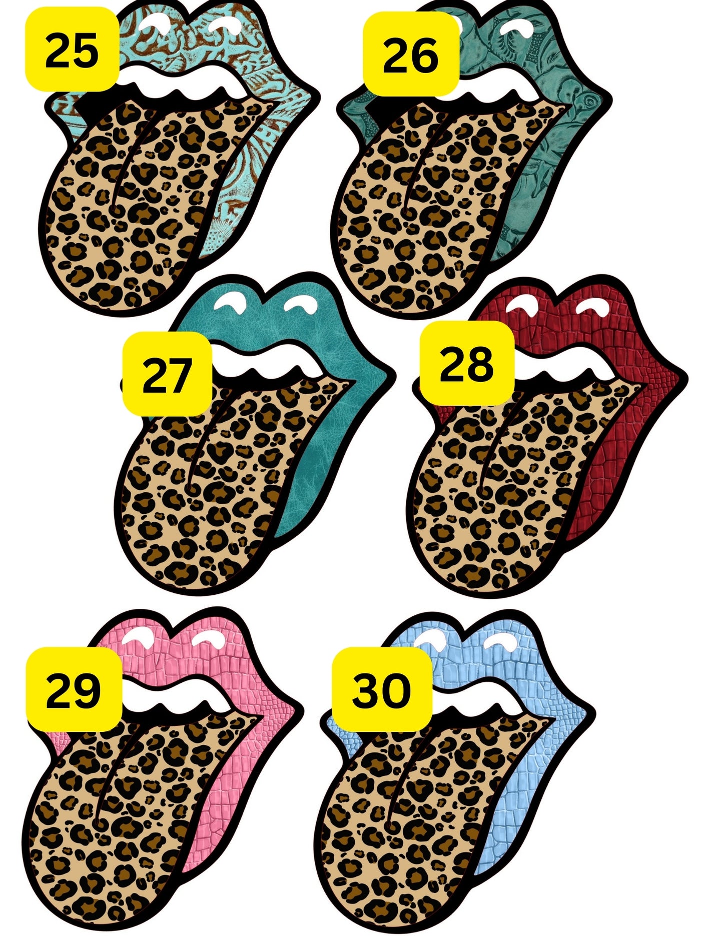 Tongue Cardstock #33-40