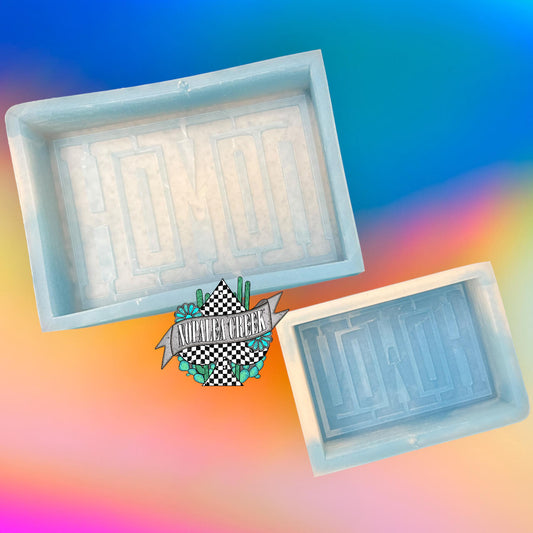 Howdy Word Silicone Mold