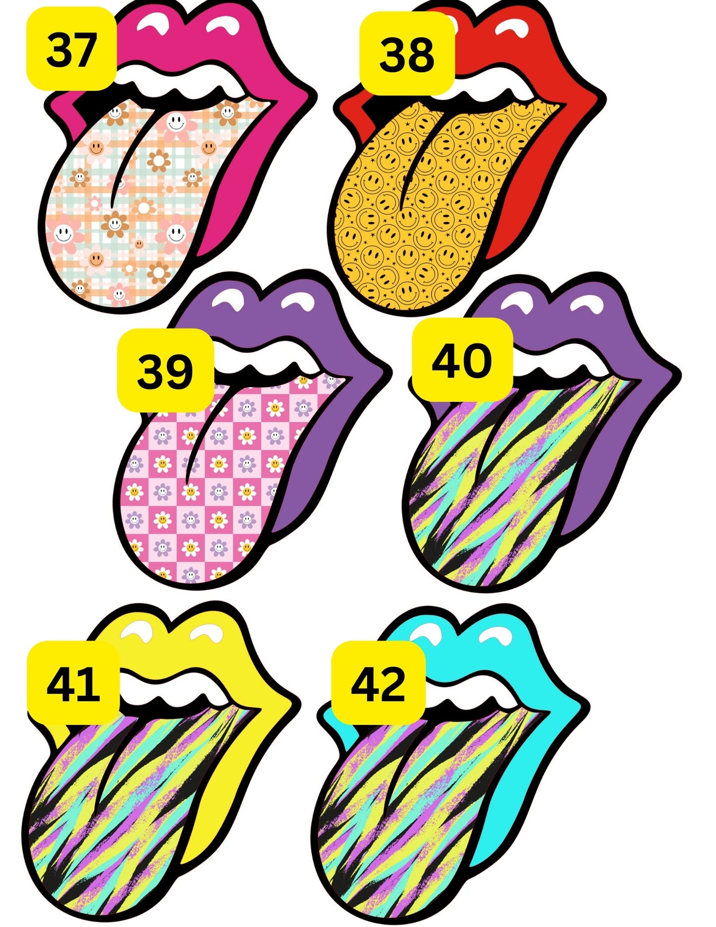 Tongue Cardstock #33-40