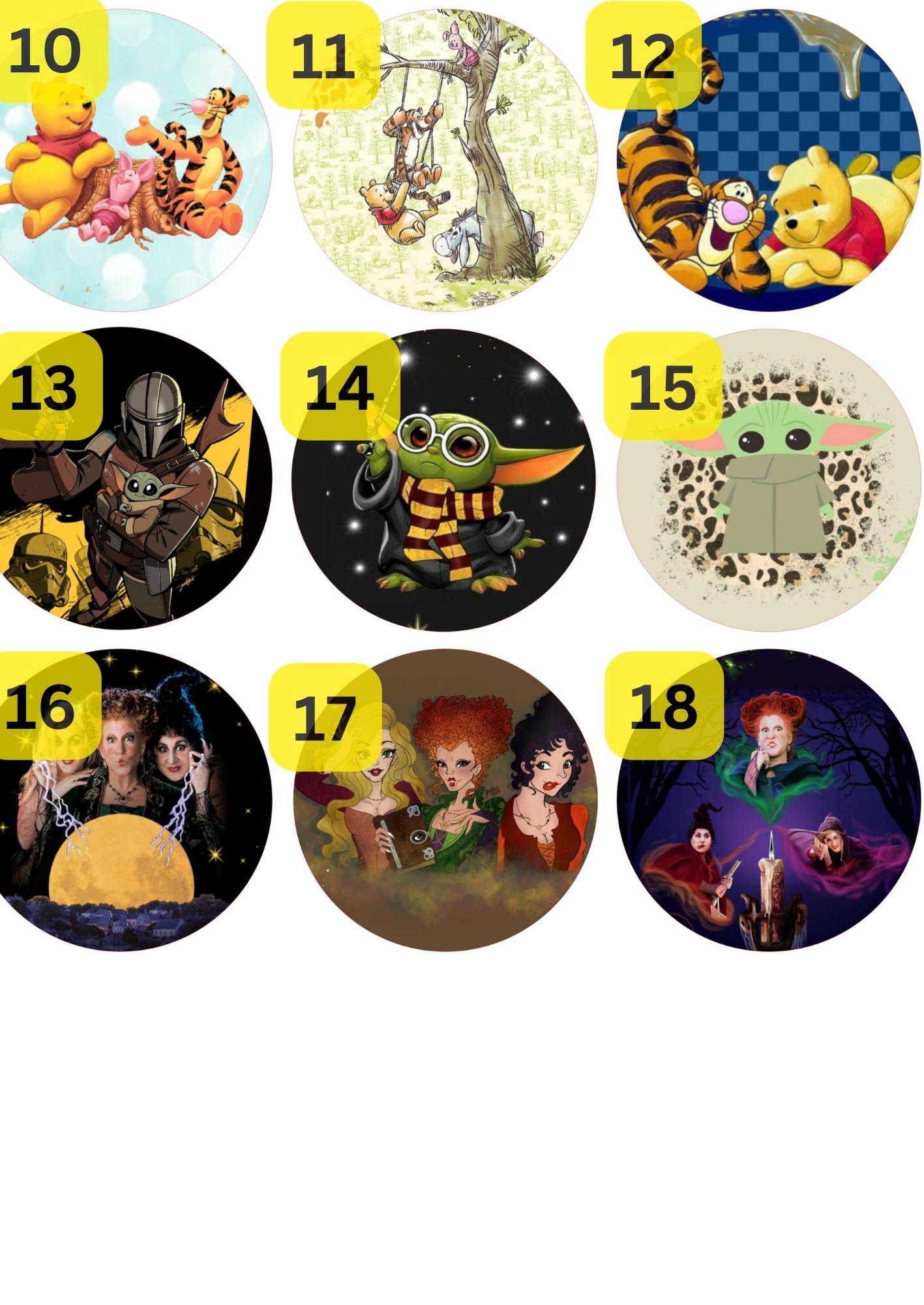 Round Cardstocks (2) Listing #21-40