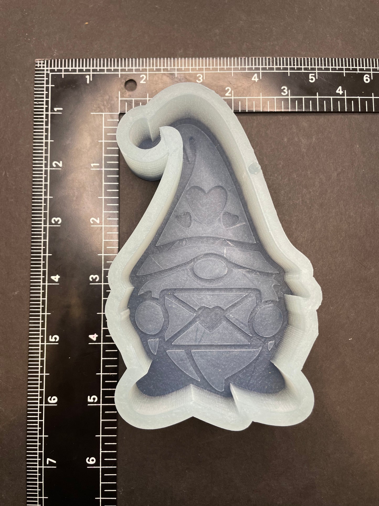 Letter Gnome Silicone Mold