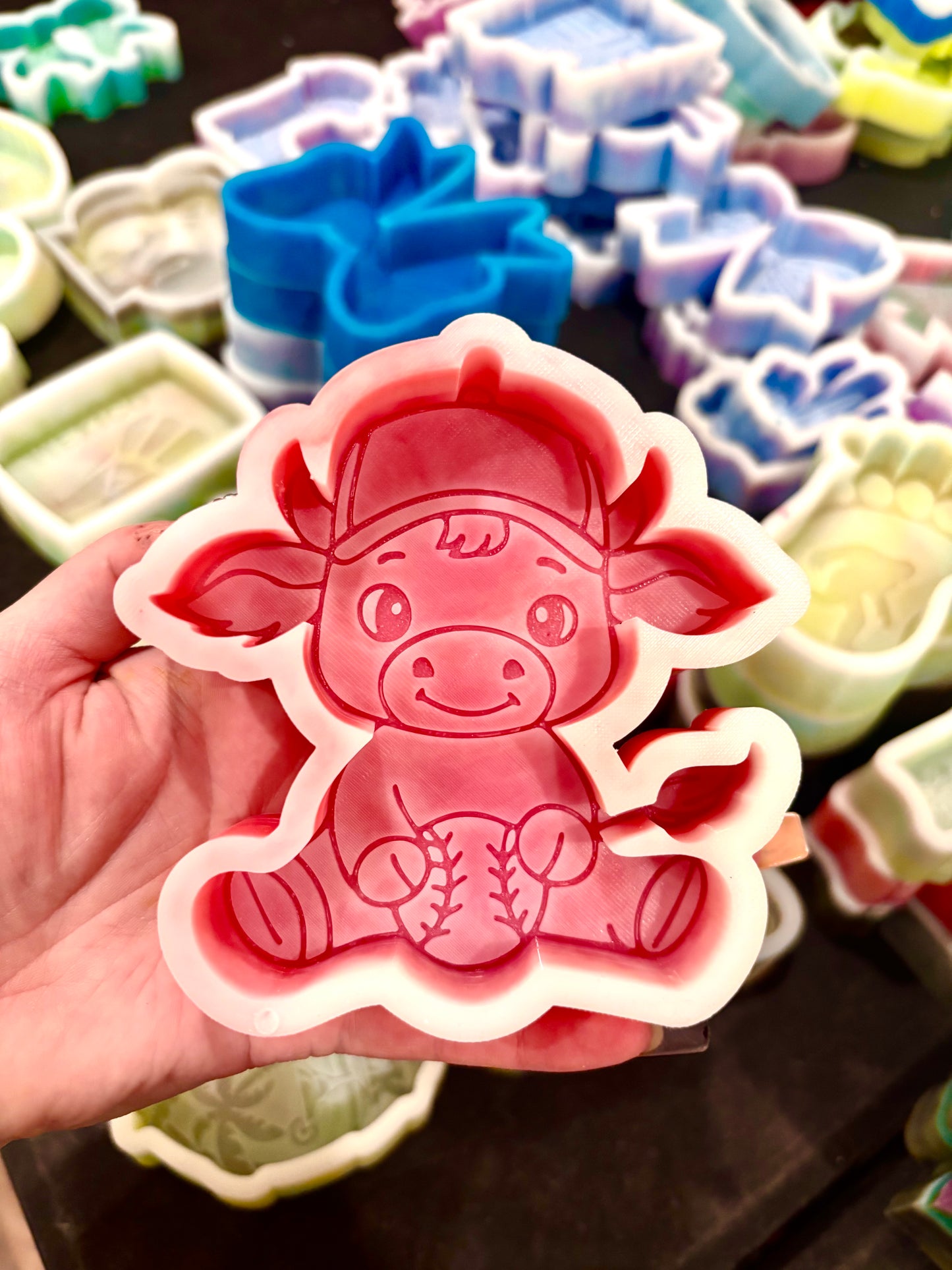 All Star Moo Silicone Mold