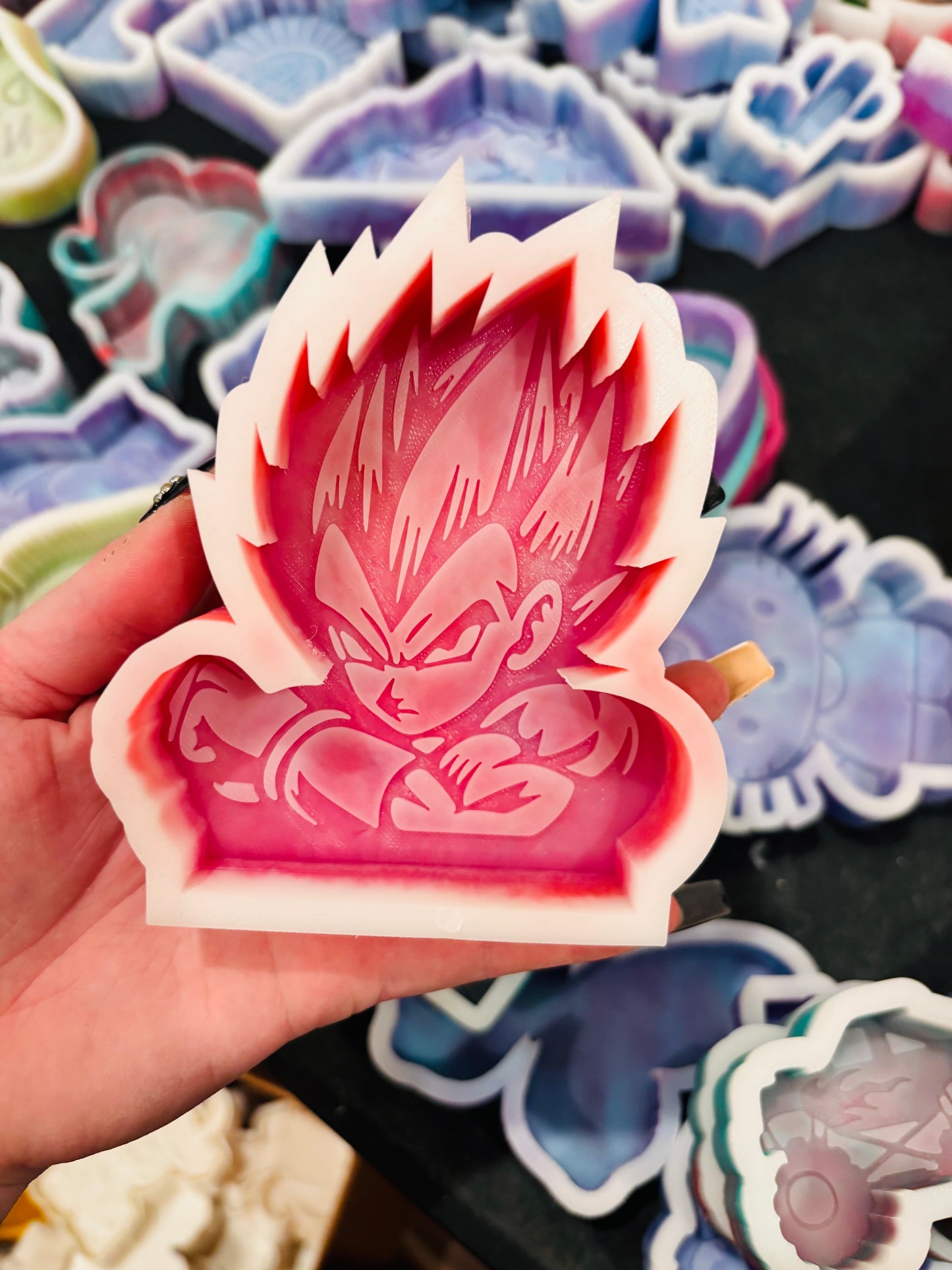 Vegeta Silicone Mold
