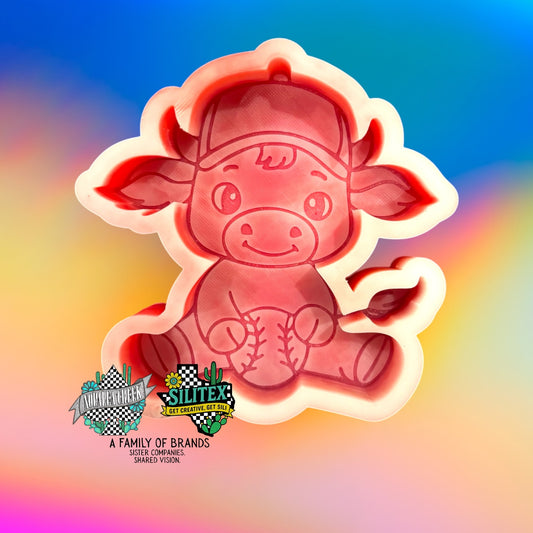 All Star Moo Silicone Mold