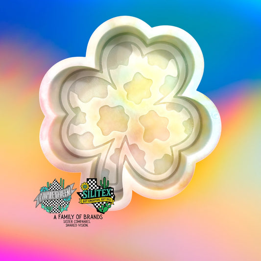 Lucky Cow Shamrock Silicone Mold