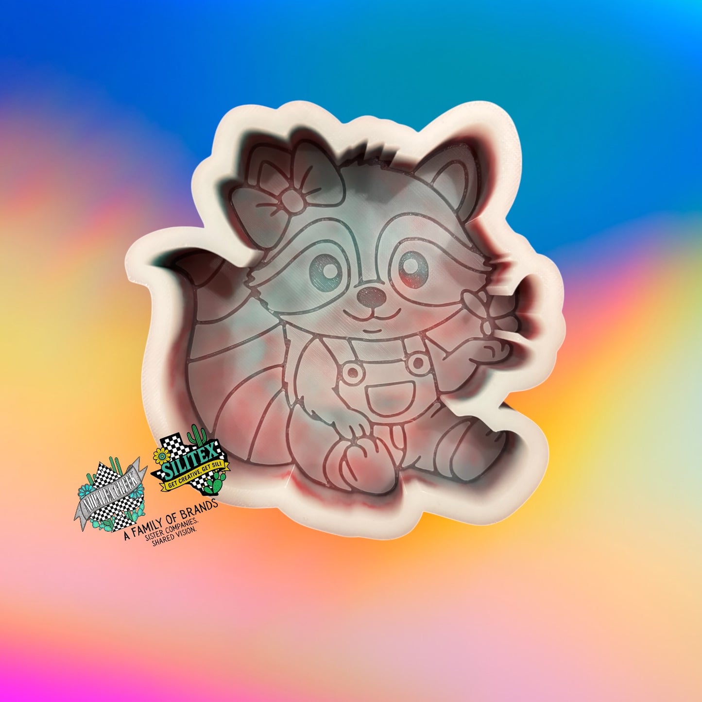 Roxie Raccoon Silicone Mold