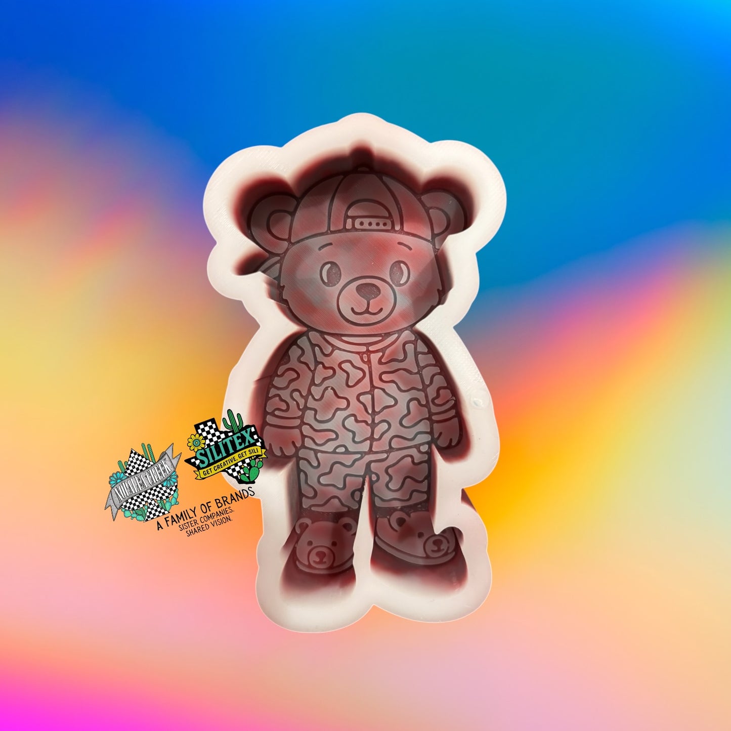 Camo Cub Cutie Silicone Mold