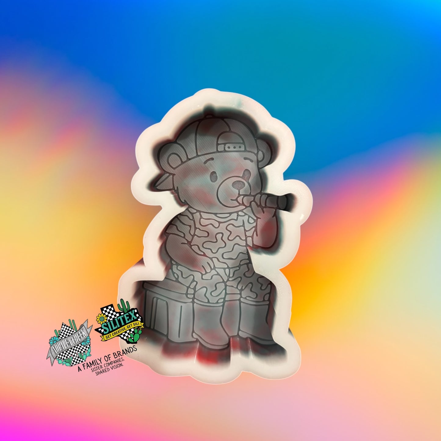 Duck Call Camo Cutie Silicone Mold
