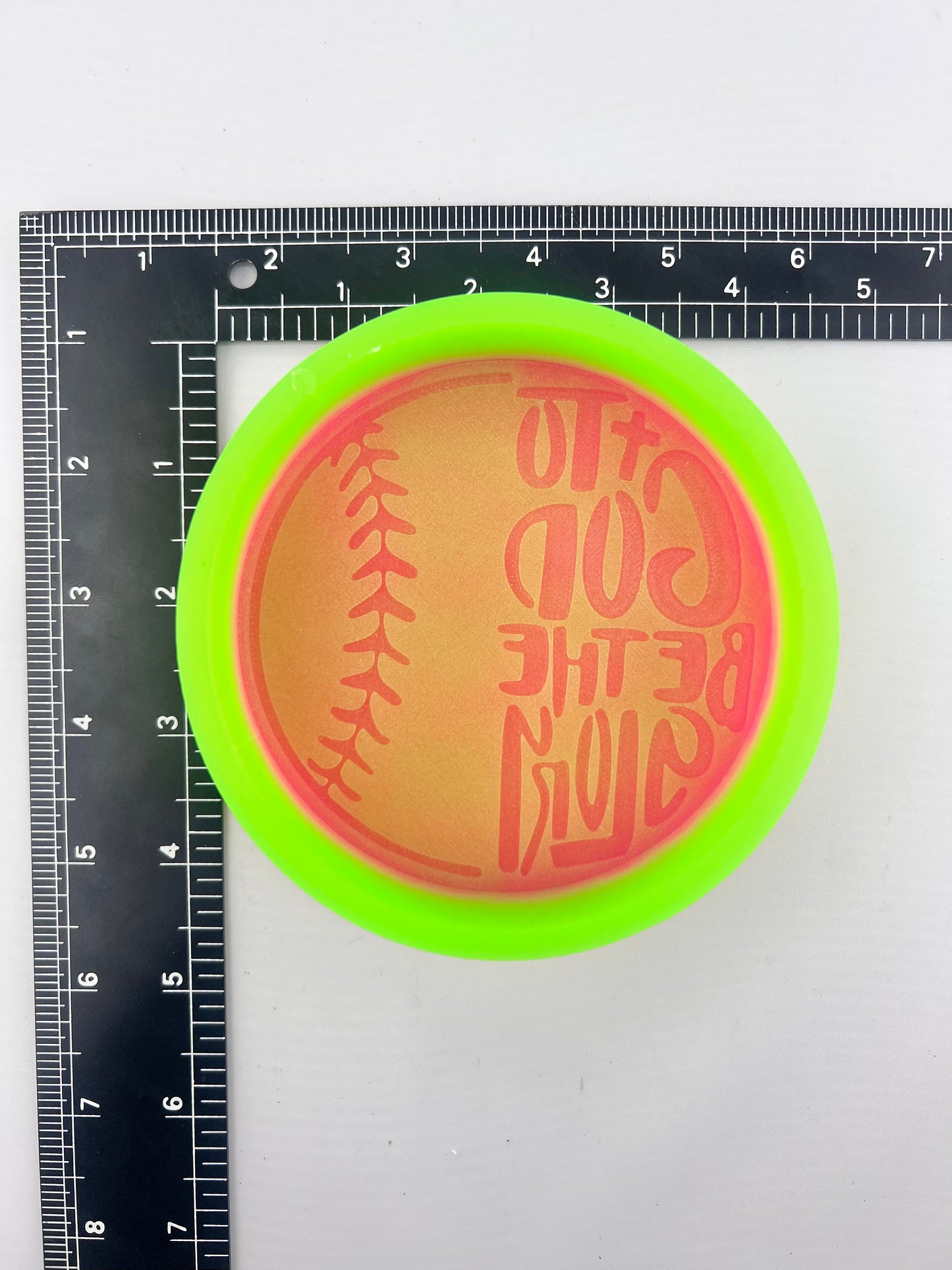 God Be The Glory Baseball Silicone Mold