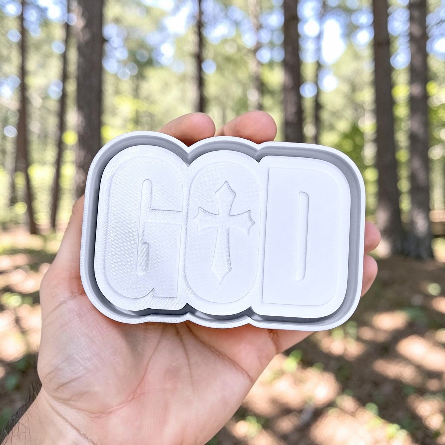 God Inner Cross Silicone Mold