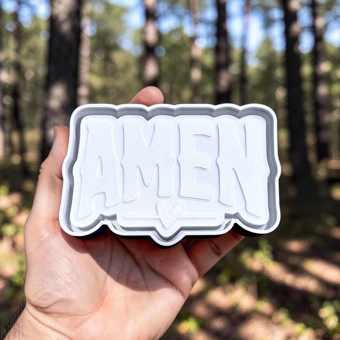 Amen Silicone Mold