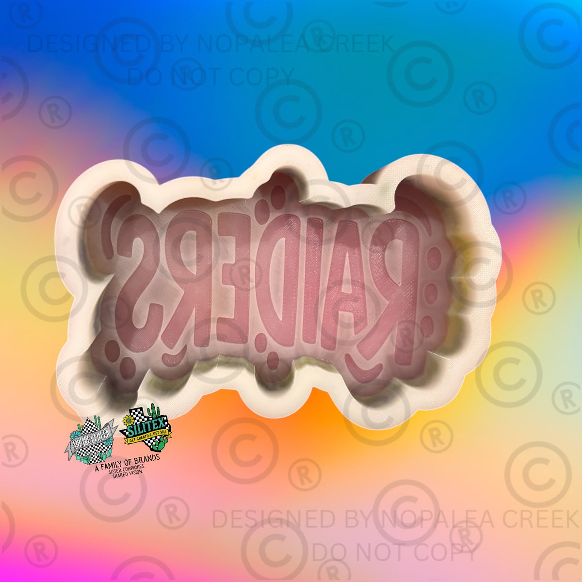 Retro Raiders Silicone Mold