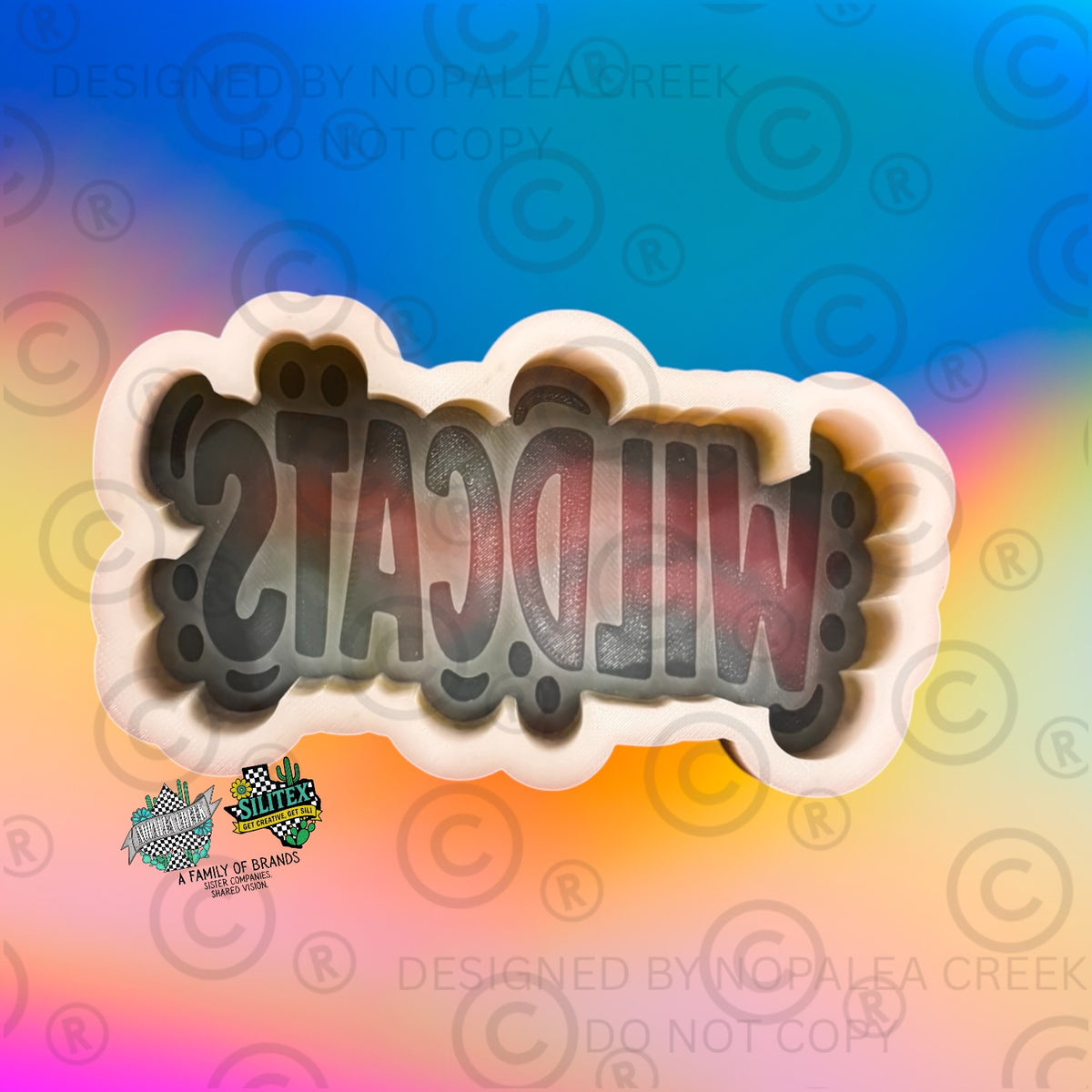 Retro Wildcats Silicone Mold