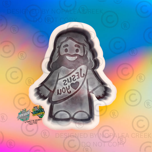 Jesus Loves You Silicone Mold
