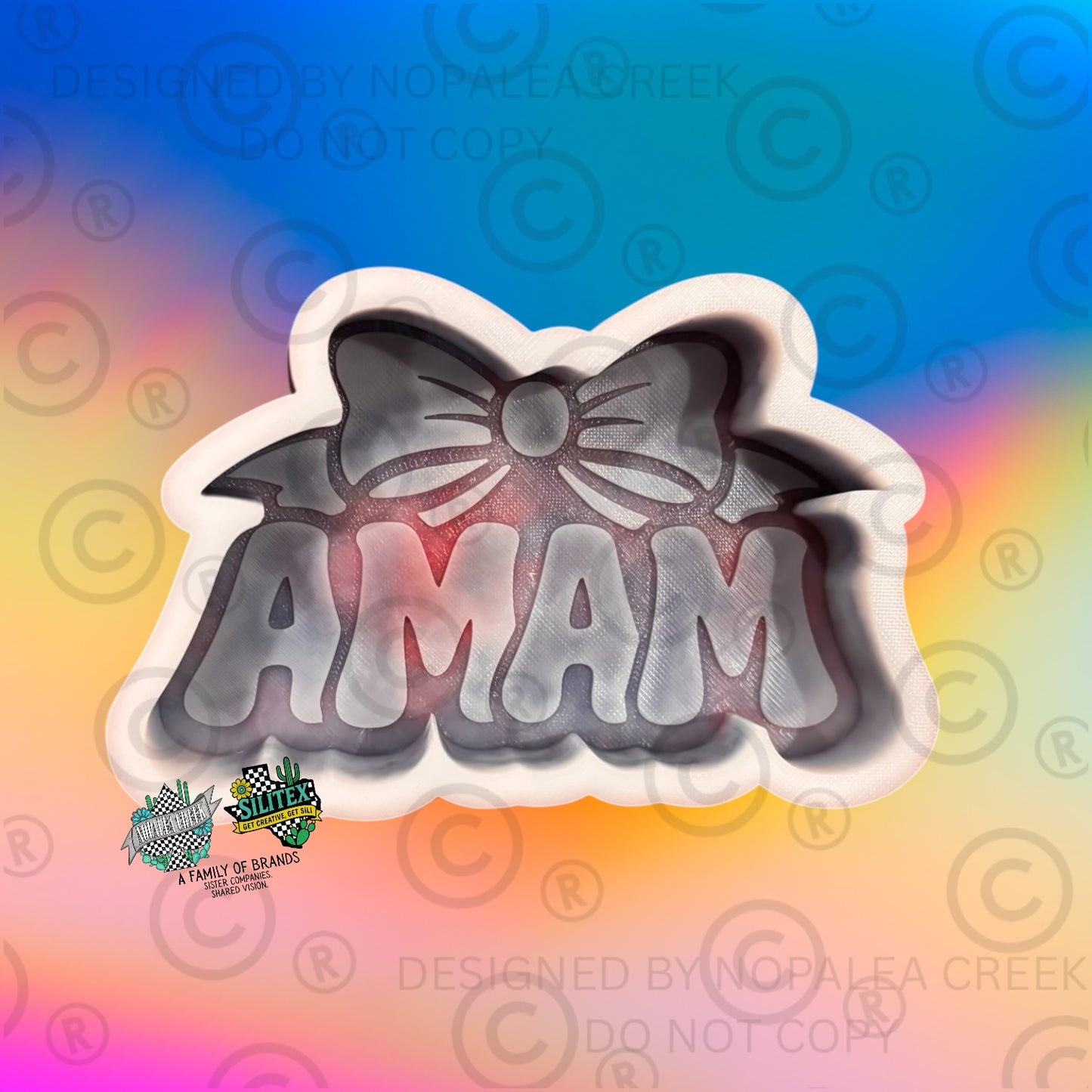Mama Bow Silicone Mold