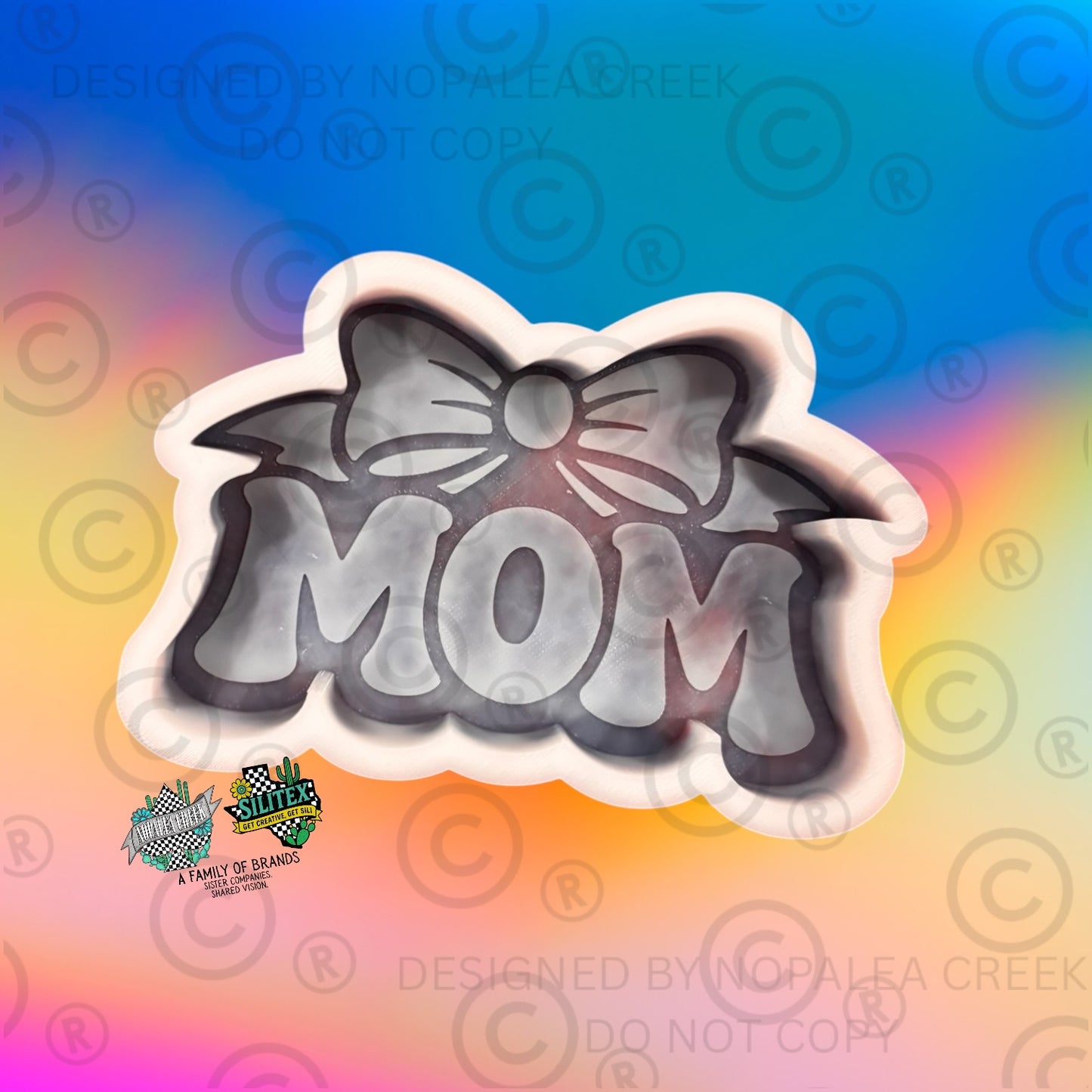 Mom Bow Silicone Mold