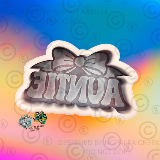 Auntie Bow Silicone Mold