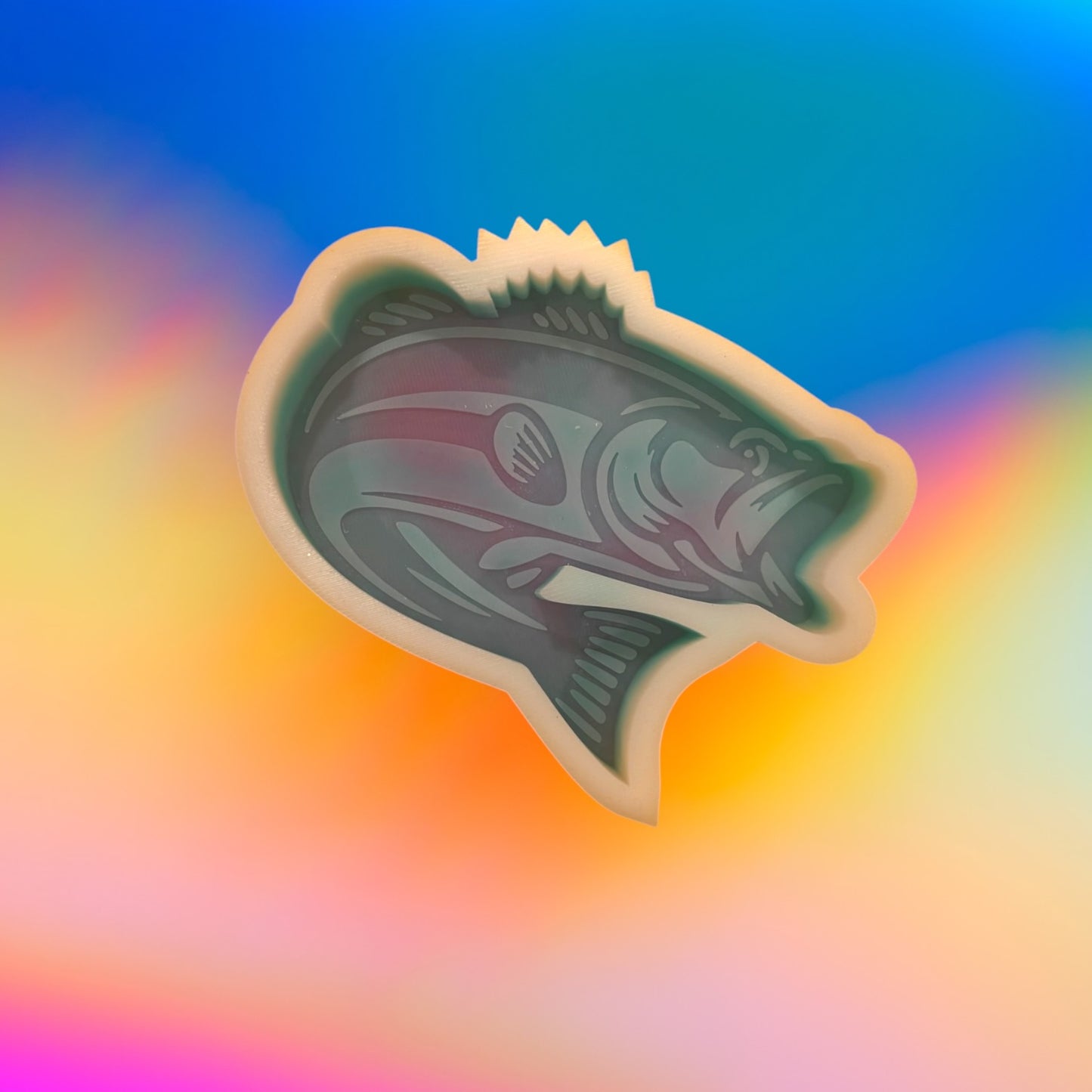 Bass Fish Silicone Mold