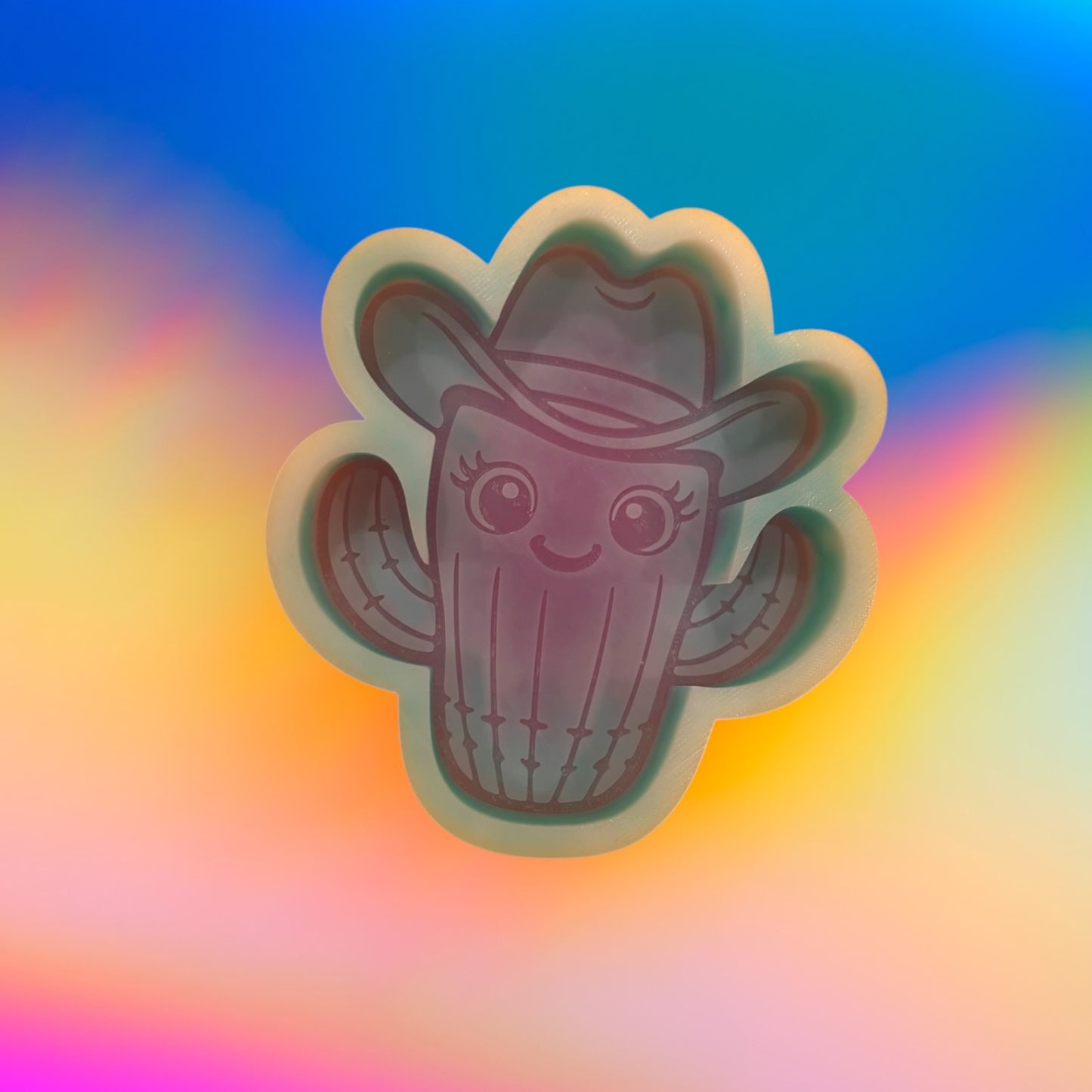 Cowgirl Cactus Silicone Mold