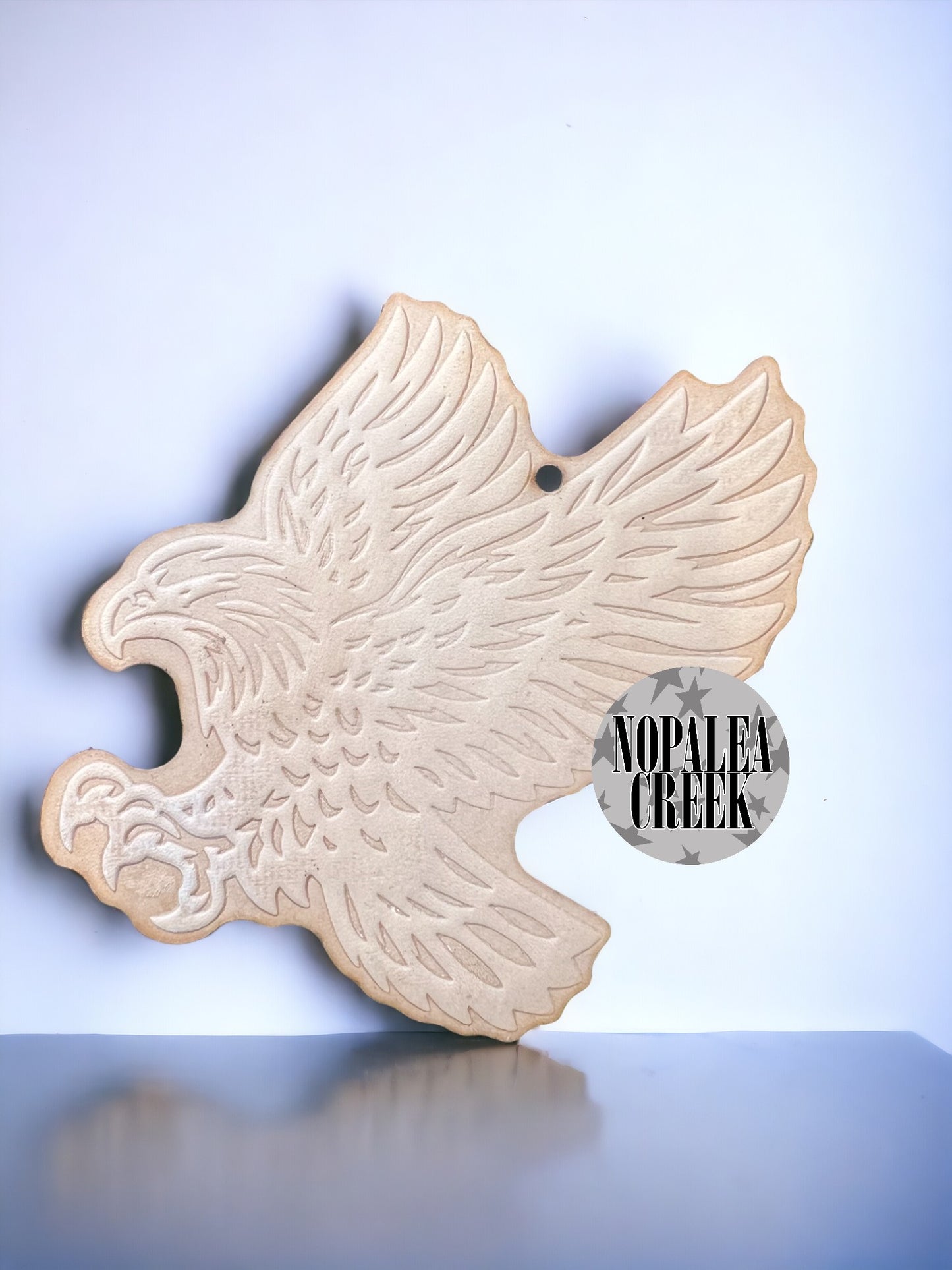 Flying Eagle Leather Charms (SET OF 4)