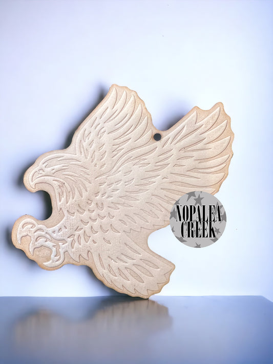Flying Eagle Leather Charms (SET OF 4)