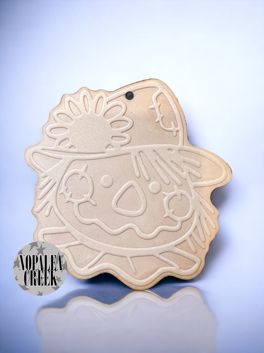 Cute Sally Scarecrow Leather Charms (SET OF 4)