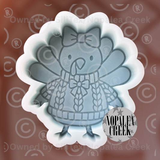 Cozy Sweater Turkey Silicone Mold©