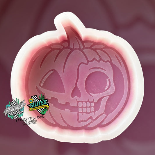 Skull-o'-Lantern Silicone Mold