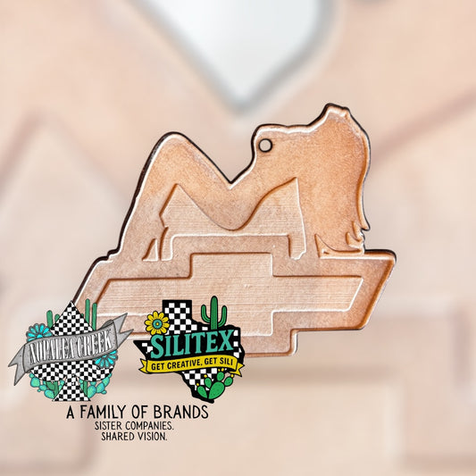 Chevy Babe Leather Charms (SET OF 4)