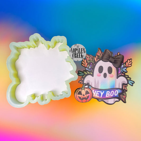 Hey Boo Cardstock Silicone Mold
