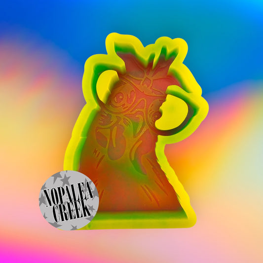 Chicken and Glasses Silicone Mold