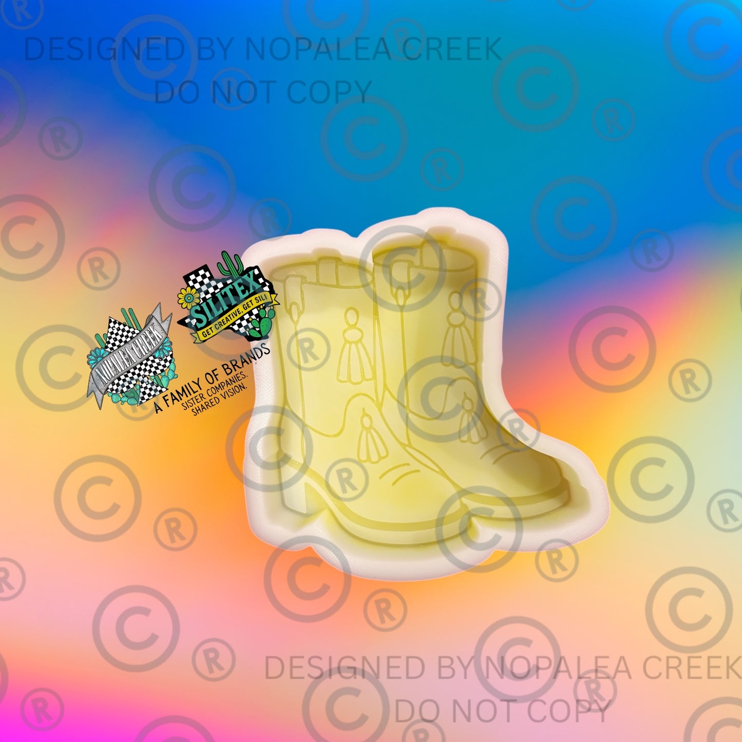 Mardi Gras Stomper Silicone Mold©