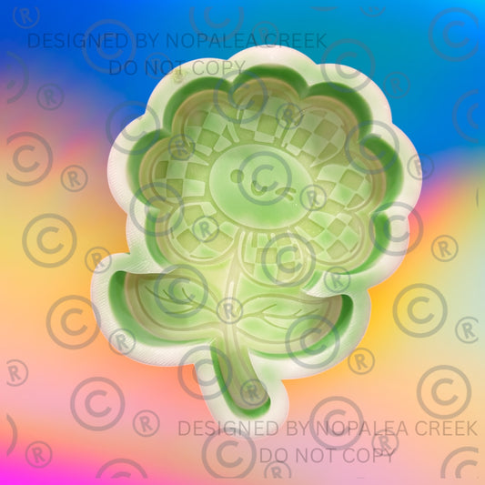 Retro Wink & Bloom Silicone Mold©